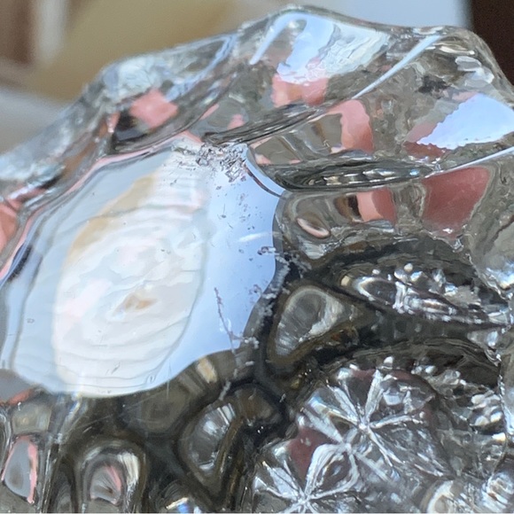 Vintage Glass Brass Doorknob - Picture 8 of 13